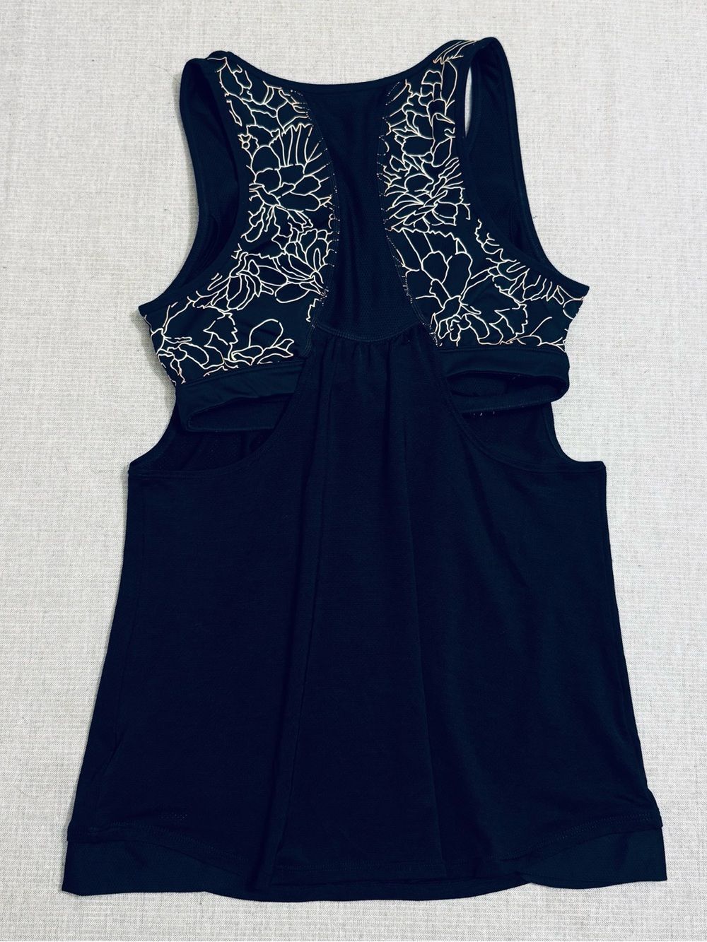 Athleta Black Active Athletic Sports Bra Tank Top XS